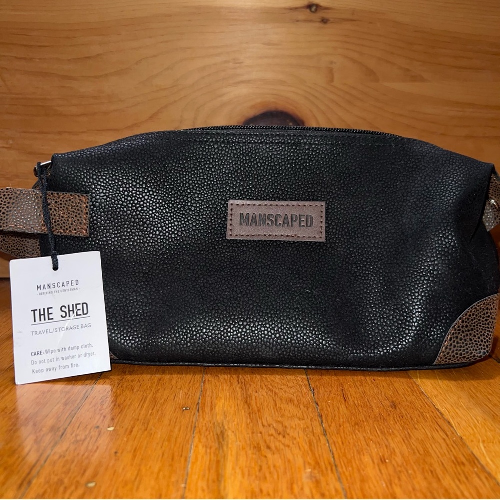 MANSCAPED The Shed Men's Premium Quality Toiletry Bag NWT
